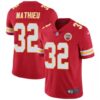 Men’s Kansas City Chiefs 32 Tyrann Mathieu Red Vapor Untouchable Limited Jersey