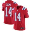 Nike New England Patriots #14 Brandin Cooks Red Alternate Men’s Stitched NFL Vapor Untouchable Limited Jersey