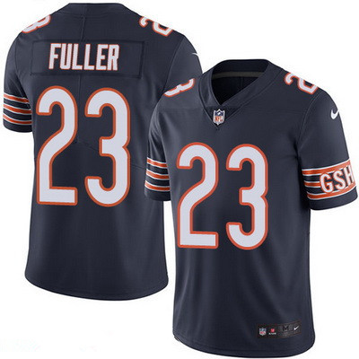 Men’s Chicago Bears #23 Kyle Fuller Navy Blue 2016 Color Rush Stitched NFL Nike Limited Jersey