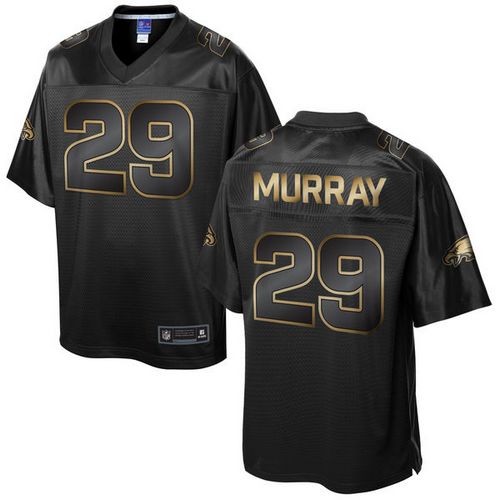 Nike Eagles #29 DeMarco Murray Pro Line Black Gold Collection Men’s Stitched NFL Game Jersey