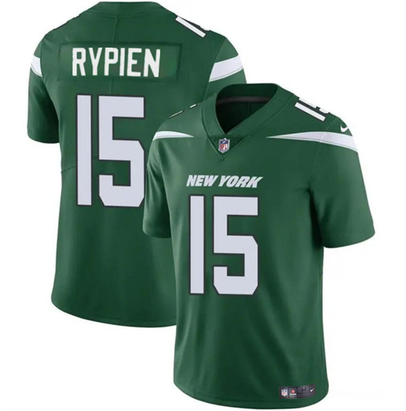 Men’s New York Jets #15 Brett Rypien Green Vapor Untouchable Limited Football Stitched Jersey