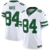 Men’s New York Jets #84 Corey Davis White 2023 F.U.S.E. Vapor Limited Throwback Stitched Football Jersey