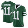 Men’s New York Jets #11 Jermaine Johnson Green 2023 F.U.S.E Throwback Limited Football Stitched Jersey