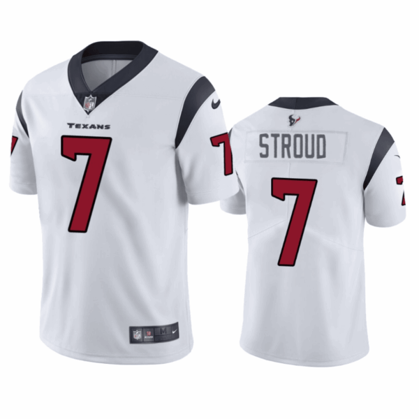 Men’s Houston Texans #7 C.J. Stroud White Vapor Untouchable Stitched Football Jersey