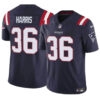 Men’s New England Patriots #36 Kevin Harris Navy 2023 F.U.S.E. Vapor Limited Football Stitched Jersey
