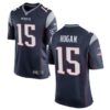 Men’s New England Patriots #15 Chris Hogan Navy Blue Team Color 2015 NFL Nike Elite Jersey