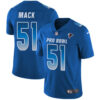 Nike Atlanta Falcons #51 Alex Mack Royal Men’s Stitched NFL Limited NFC 2019 Pro Bowl Jersey