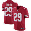 Nike 49ers #29 Jaquiski Tartt Red Team Color Men’s Stitched NFL Vapor Untouchable Limited Jersey