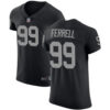 Raiders #99 Clelin Ferrell Black Team Color Men’s Stitched Football Vapor Untouchable Elite Jersey