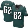 Philadelphia Eagles #62 Jason Kelce Midnight Green Team Color NFL Nike Elite Jersey