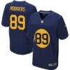 Men’s Green Bay Packers #89 Richard Rodgers Navy Blue Alternate NFL Nike Elite Jersey