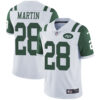 Nike New York Jets #28 Curtis Martin White Men’s Stitched NFL Vapor Untouchable Limited Jersey
