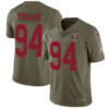 Men’s Nike San Francisco 49ers #94 Solomon Thomas Olive 2017 Salute to Service NFL Limited Stitched Jersey