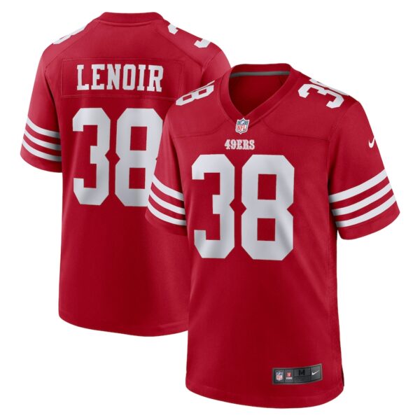 Men’s San Francisco 49ers #38 Deommodore Lenoir 2022 Red Vapor Untouchable Stitched Football Jersey