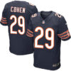 Nike Chicago Bears #29 Tarik Cohen Navy Blue Team Color Men’s Stitched NFL Elite Jersey