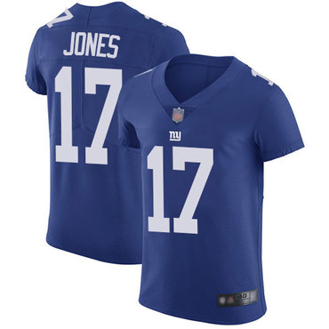 Giants #17 Daniel Jones Royal Blue Team Color Men’s Stitched Football Vapor Untouchable Elite Jersey
