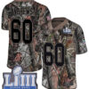 #60 Limited David Andrews Camo Nike NFL Youth Jersey New England Patriots Rush Realtree Super Bowl LIII Bound