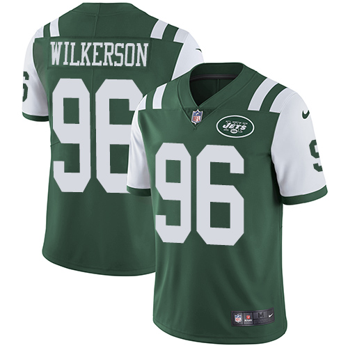Nike New York Jets #96 Muhammad Wilkerson Green Team Color Men’s Stitched NFL Vapor Untouchable Limited Jersey