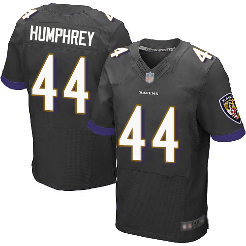 Ravens #44 Marlon Humphrey Black Alternate Men’s Stitched Football New Elite Jersey