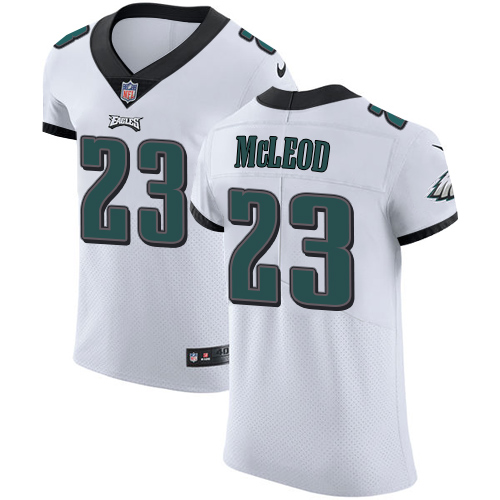 Men’s Nike Philadelphia Eagles #23 Rodney McLeod White Stitched NFL Vapor Untouchable Elite Jersey