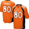 Nike Denver Broncos #80 Julius Thomas Orange Game Jersey