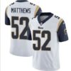 Nike Los Angeles Rams #52 Clay Matthews White Vapor Untouchable Limited Jersey