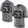 Nike 49ers #53 NaVorro Bowman Gray Men’s Stitched NFL Limited Gridiron Gray Jersey