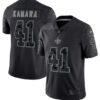Men’s New Orleans Saints #41 Alvin Kamara Black Reflective Limited Stitched Football Jersey