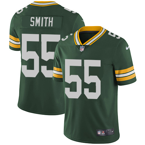 Nike Green Packers #55 Za’Darius Smith Green Team Color Men’s Stitched NFL Vapor Untouchable Limited Jersey