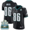 Nike Eagles #86 Zach Ertz Black Alternate Super Bowl LII Champions Men’s Stitched NFL Vapor Untouchable Limited Jersey