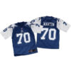 Nike Cowboys #70 Zack Martin Navy BlueWhite Throwback Men’s Stitched NFL Elite Jersey