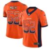 Nike Bears #52 Khalil Mack Orange Alternate Men’s Stitched NFL Limited Rush Drift Fashion Jersey