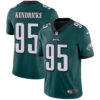 Nike Philadelphia Eagles #95 Mychal Kendricks Midnight Green Team Color Men’s Stitched NFL Vapor Untouchable Limited Jersey