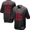 Nike San Francisco 49ers #16 Joe Montana 2015 Black Limited Jersey