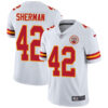 Nike Chiefs #42 Anthony Sherman White Men’s Stitched NFL Vapor Untouchable Limited Jersey