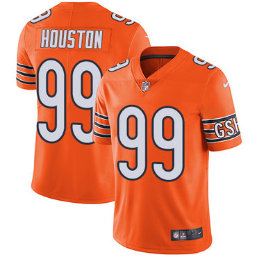 Nike Chicago Bears #99 Lamarr Houston Orange Men’s Stitched NFL Limited Rush Jersey