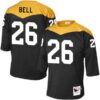 Men’s Pittsburgh Steelers #26 LeVeon Bell Black 1967 Home Throwback NFL Jersey
