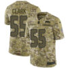 Nike Seahawks #55 Frank Clark Camo Men’s Stitched NFL Limited 2018 Salute To Service Jersey