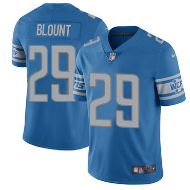 Men’s NFL Detroit Lions #29 LeGarrette Blount Blue Vapor Untouchabl Limited Nike Jersey