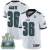 Nike Eagles #36 Jay Ajayi White Super Bowl LII Champions Men’s Stitched NFL Vapor Untouchable Limited Jersey
