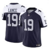 Men’s Dallas Cowboys #19 Trey Lance Navy White 2023 F.U.S.E Vapor Untouchable Limited Football Stitched Jersey