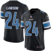 Men’s Detroit Lions #24 Nevin Lawson Black 2016 Color Rush Stitched NFL Nike Limited Jersey