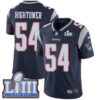 #54 Limited Dont’a Hightower Navy Blue Nike NFL Home Youth Jersey New England Patriots Vapor Untouchable Super Bowl LIII Bound