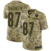 Nike Bears #87 Adam Shaheen Camo Men’s Stitched NFL Limited 2018 Salute To Service Jersey