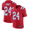 Nike New England Patriots #24 Cyrus Jones Red Alternate Men’s Stitched NFL Vapor Untouchable Limited Jersey