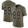 Nike New Orleans Saints #89 Josh Hill Olive Men’s Stitched NFL Limited 2017 Salute To Service Jersey