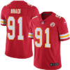 Nike Kansas City Chiefs #91 Derrick Nnadi Red Team Color Men’s Stitched NFL Vapor Untouchable Limited Jersey