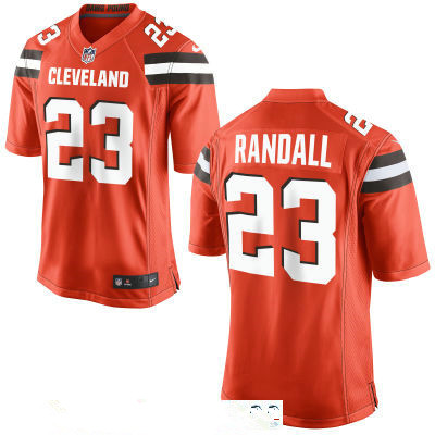 Men’s Cleveland Browns #23 Damarious Randall Orange Alternate Stitched NFL Nike Game Jersey