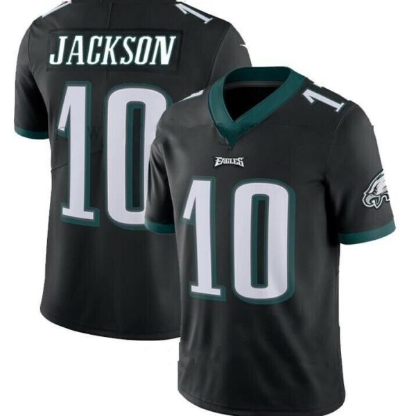 Nike Philadelphia Eagles 10 DeSean Jackson Black Vapor Untouchable Limited Jersey