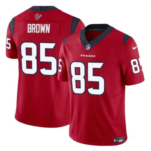 Men’s Houston Texans #85 Noah Brown Red 2023 F.U.S.E. Vapor Untouchable Football Stitched Jersey